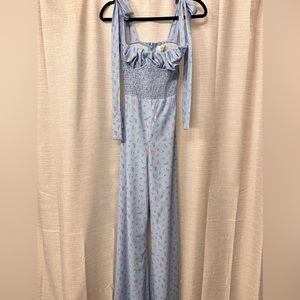 House of CB floral jumpsuit